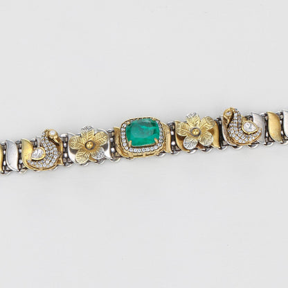 Trendy Glow Oxidised Bracelet