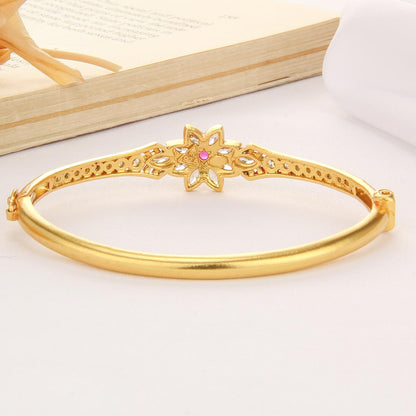Star Floral Stone Bracelet