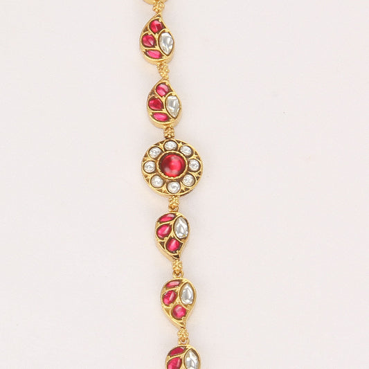GoldenHalo Kundan Bracelet