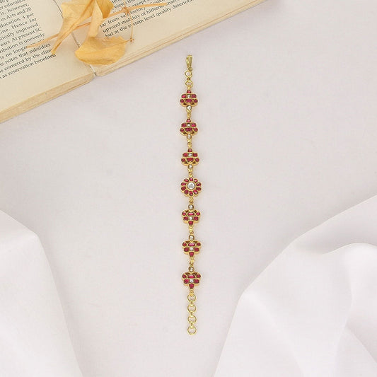 Dhanya Kundan Bracelet