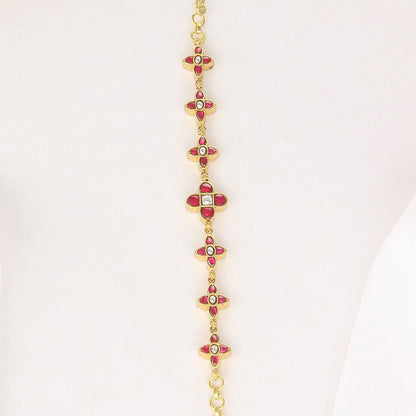 Anvikha Kundan Bracelet