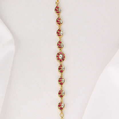 Rathika Kundan Bracelet