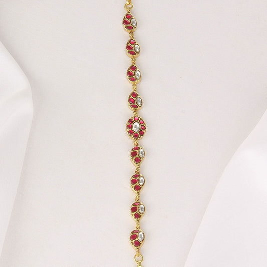Rathika Kundan Bracelet