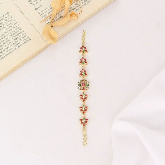 Viksha Kundan Bracelet