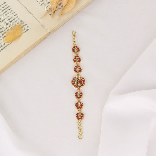 Ezhya Kundan Bracelet