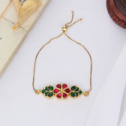 Trendy Kundan Bracelet