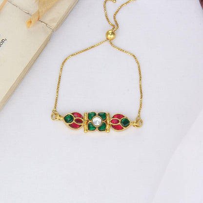 Pretty Kundan Bracelet