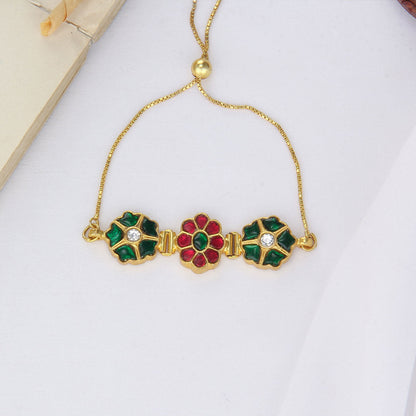 Venisha Kundan Bracelet