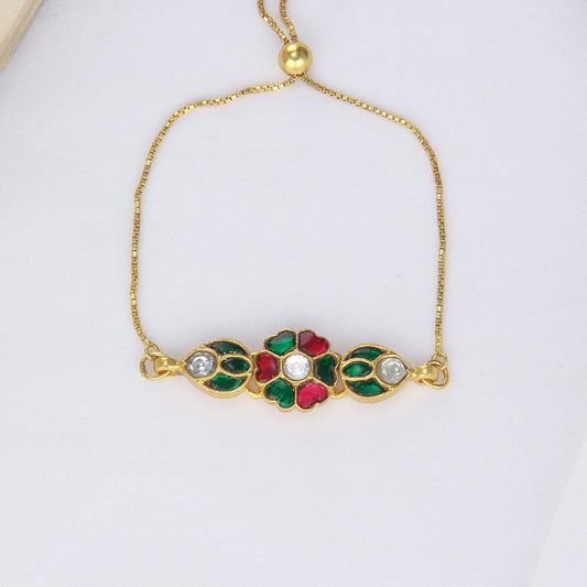 Chic & Glow Kundan Bracelet