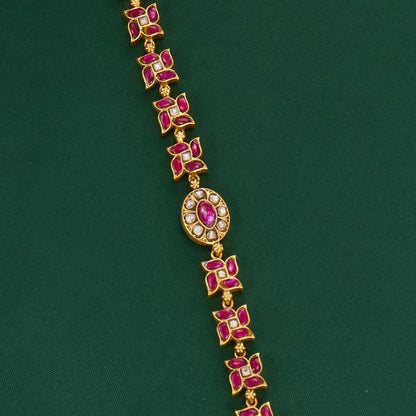 Timeless shine Kundan Bracelet