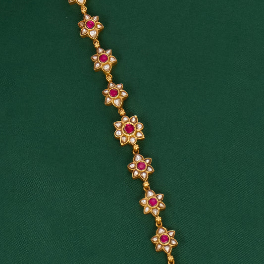 Rethika Kundan Bracelet