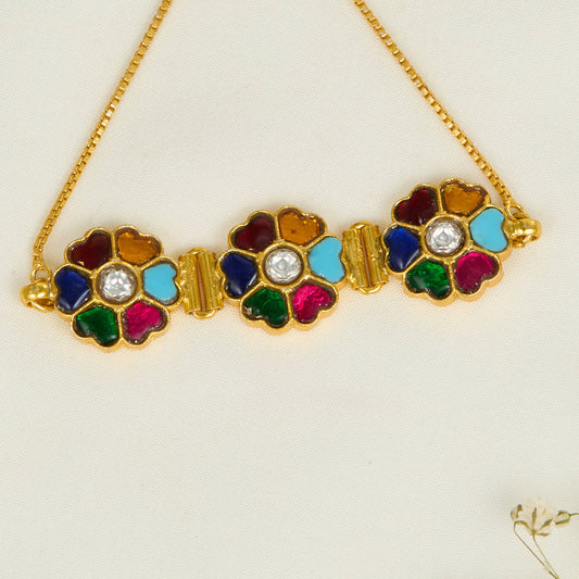 Janaranjani Kundan Bracelet