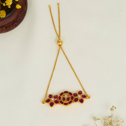 Nityagata Kundan Bracelet