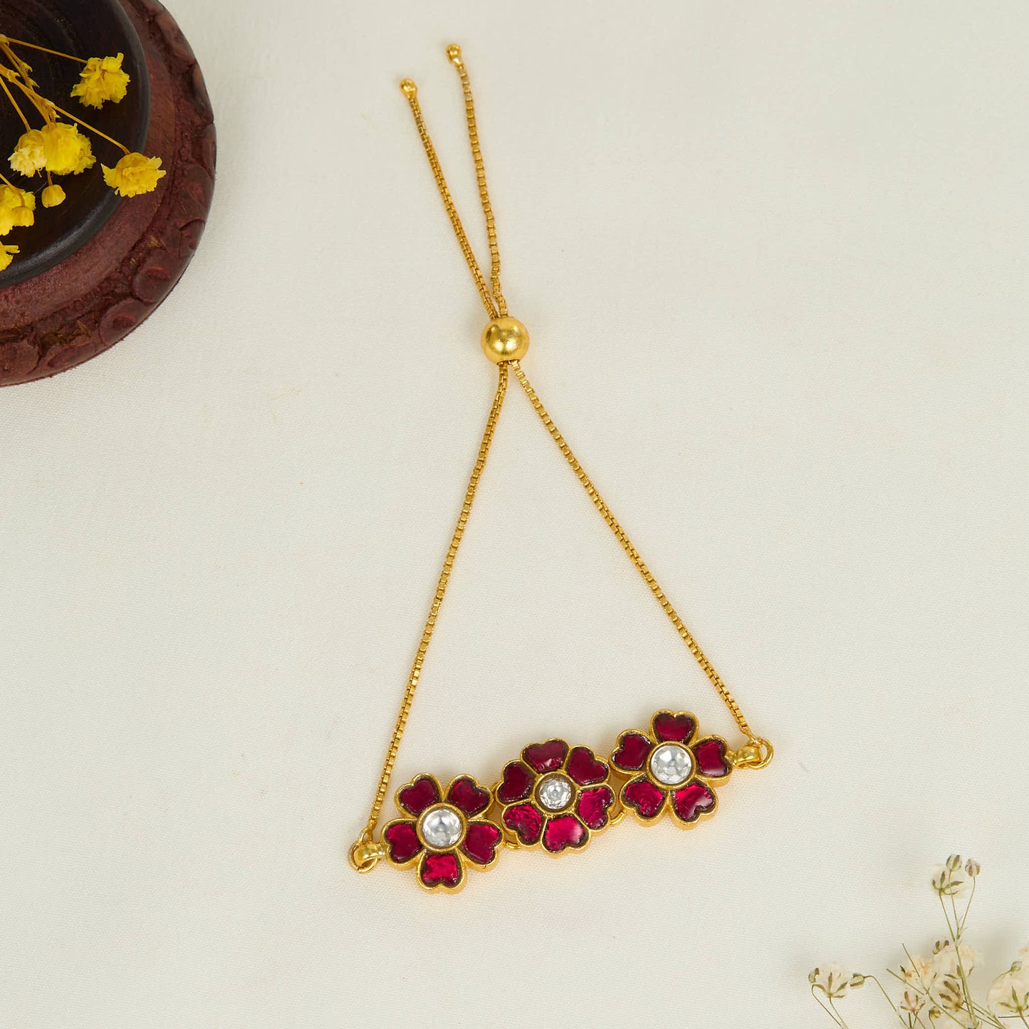 Nandini Kundan Bracelet