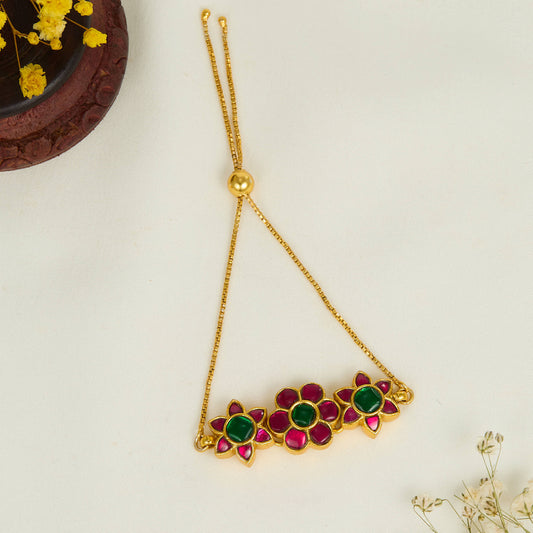 Swaprakasha Kundan Bracelet