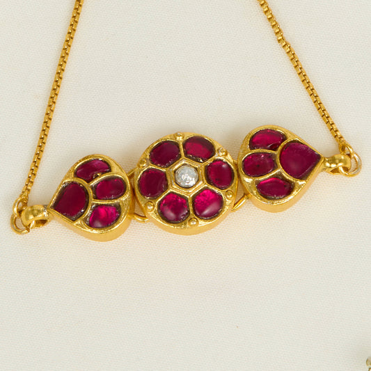 Hrullekha Kundan Bracelet