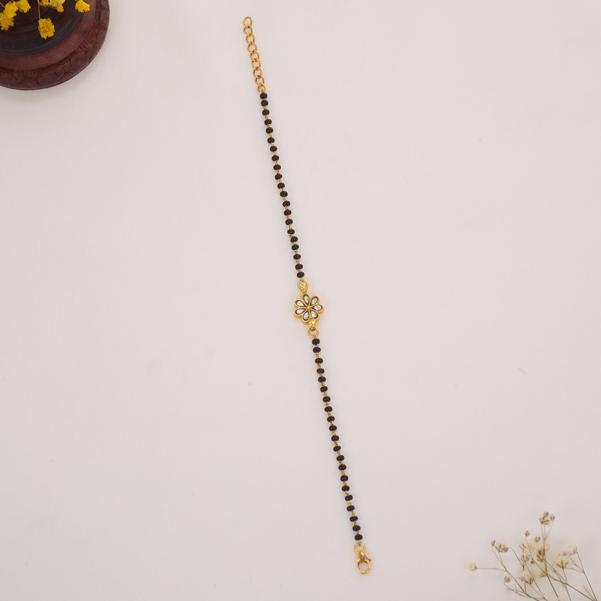 Stambhini Kundan Bracelet