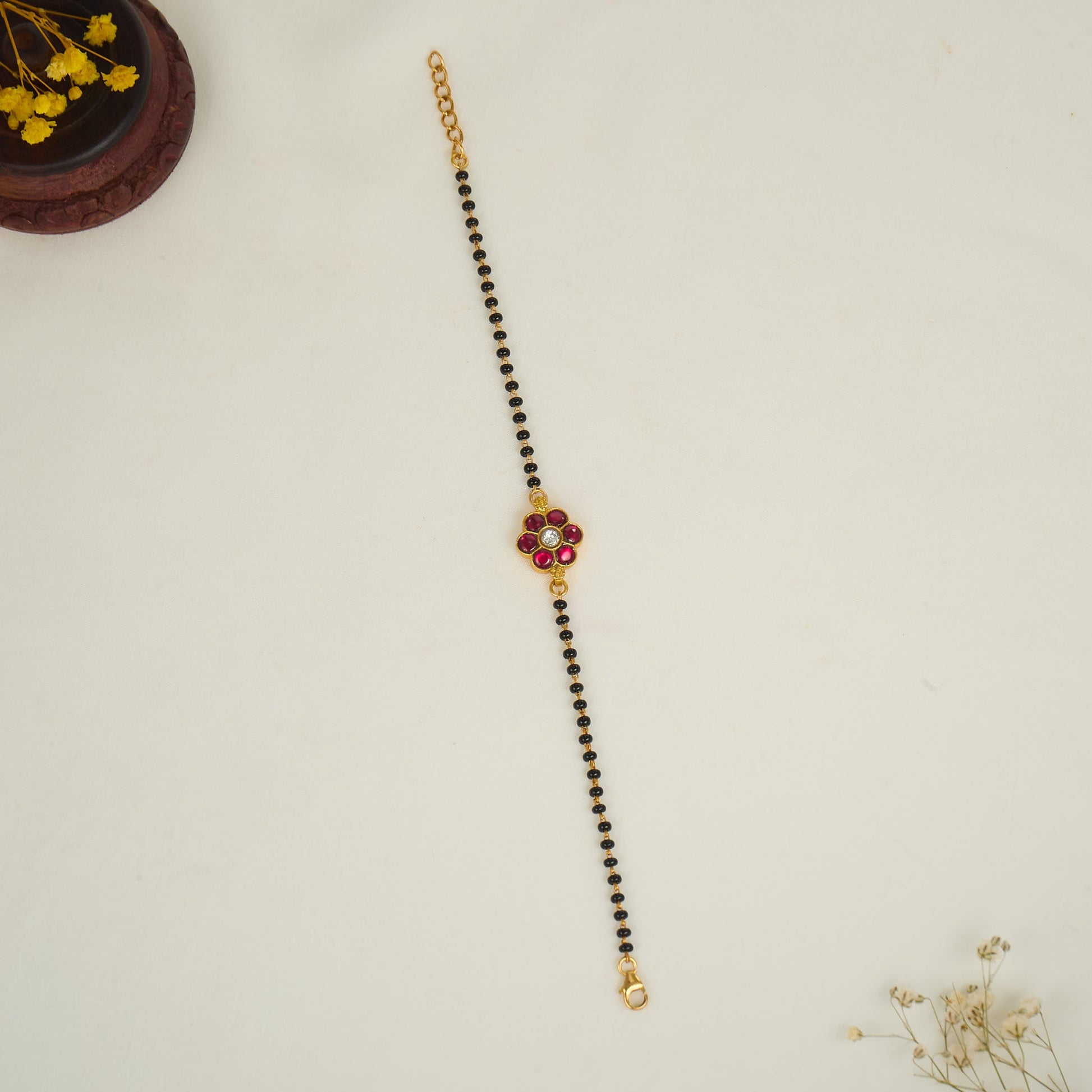 Parmamritaa Kundan Bracelet