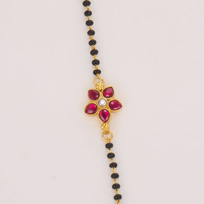 Hamsavahini Kundan Bracelet
