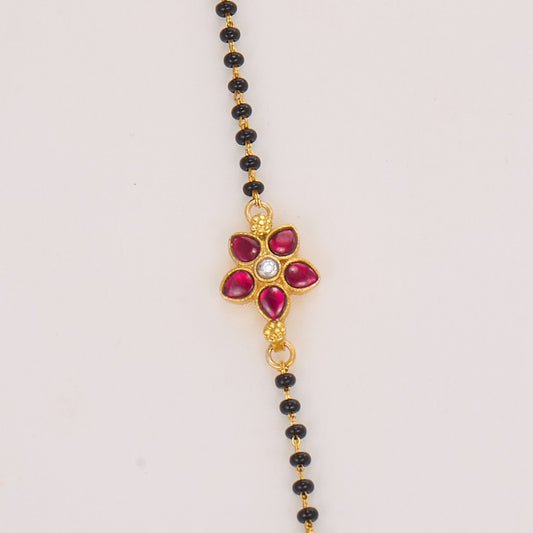 Hamsavahini Kundan Bracelet