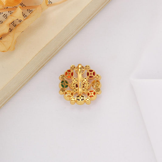 Gleam Navarathna Stone Pendant