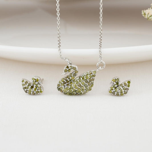 Cygnets Pendant Set