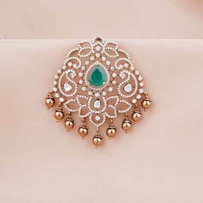 Vibusha Victorian Pendant set