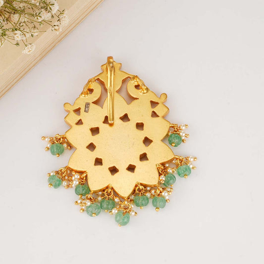 Parrot Kundan Pendant