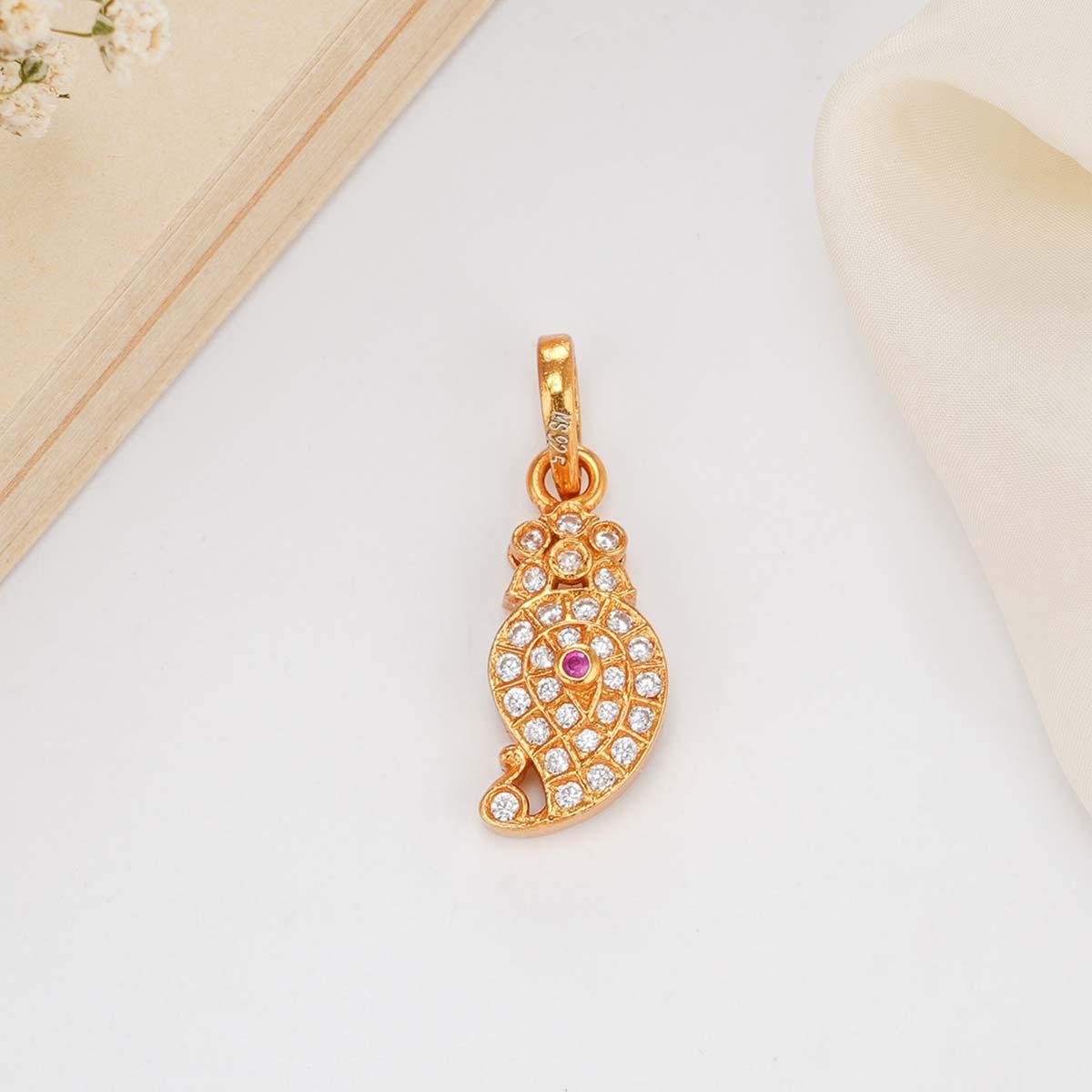 Mango Designed Stone Pendant