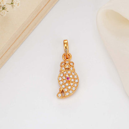 Mango Designed Stone Pendant