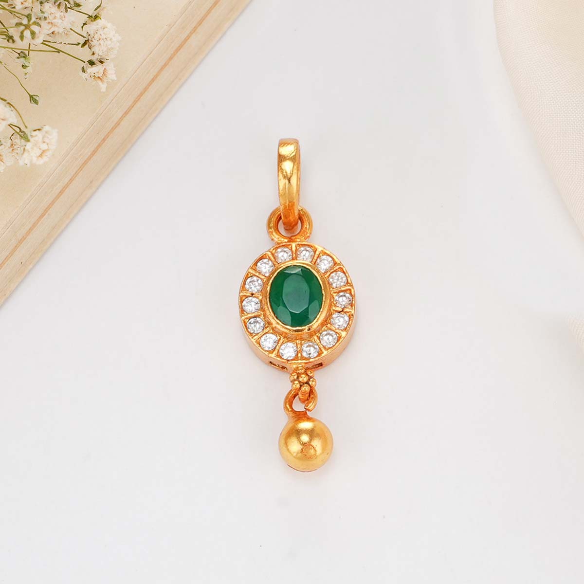 Greenish Stone Pendant