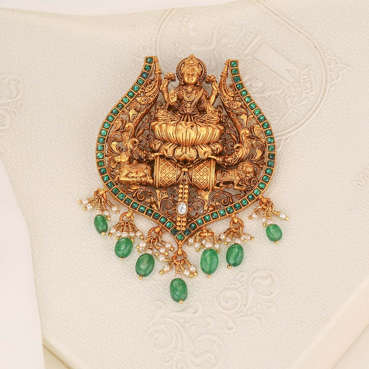 Gorgeous Lakshmi Nagas Pendant