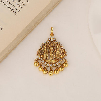 Divine Glow  Stone Pendant