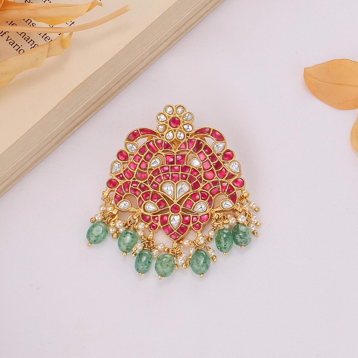 Deepthi Kundan Pendant