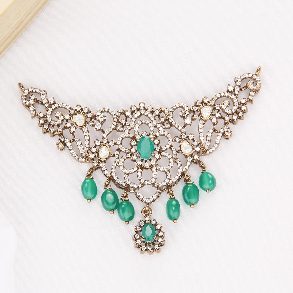 Sanjana Victorian Pendant set