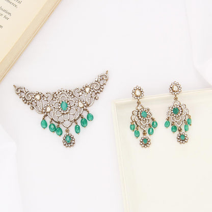 Sanjana Victorian Pendant set