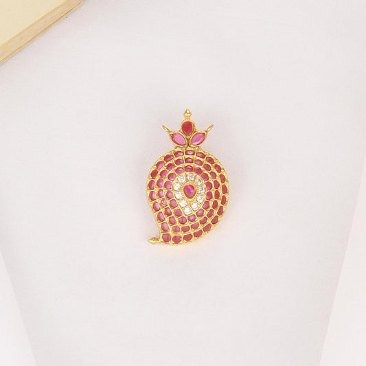 Red Mango Stone Pendant