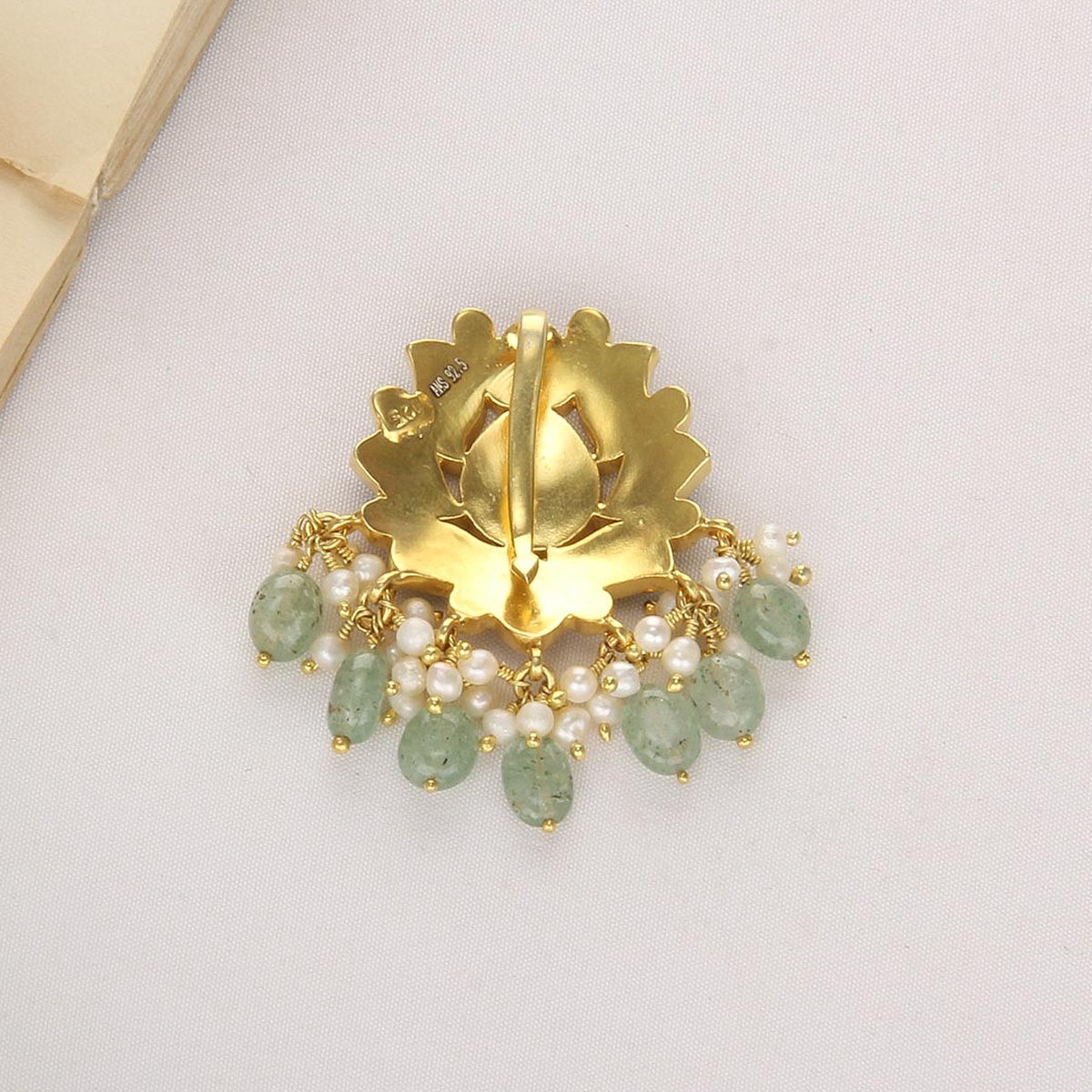 Prithikha Kundan Pendant Set