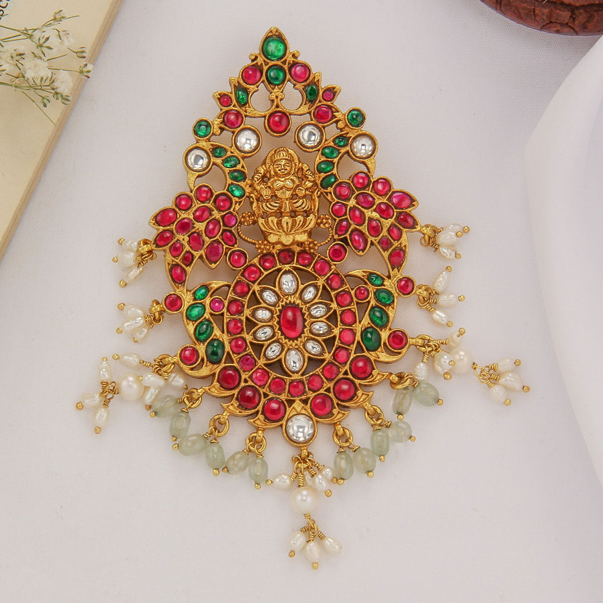 Lakshmi Kundan Pendant