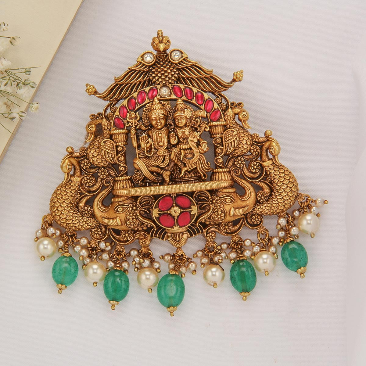 Shiv Parvathi Nagas Pendant