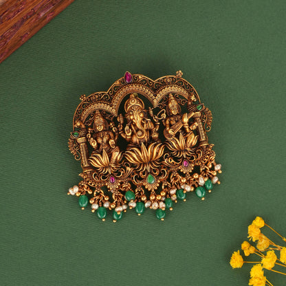 Lakshmi and Vinayagar Nagas Pendant