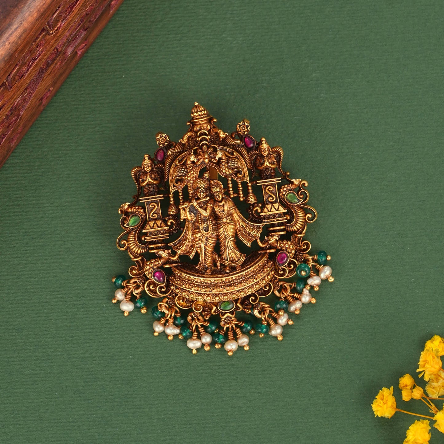 Radha Krishna 3D Spl Pendant