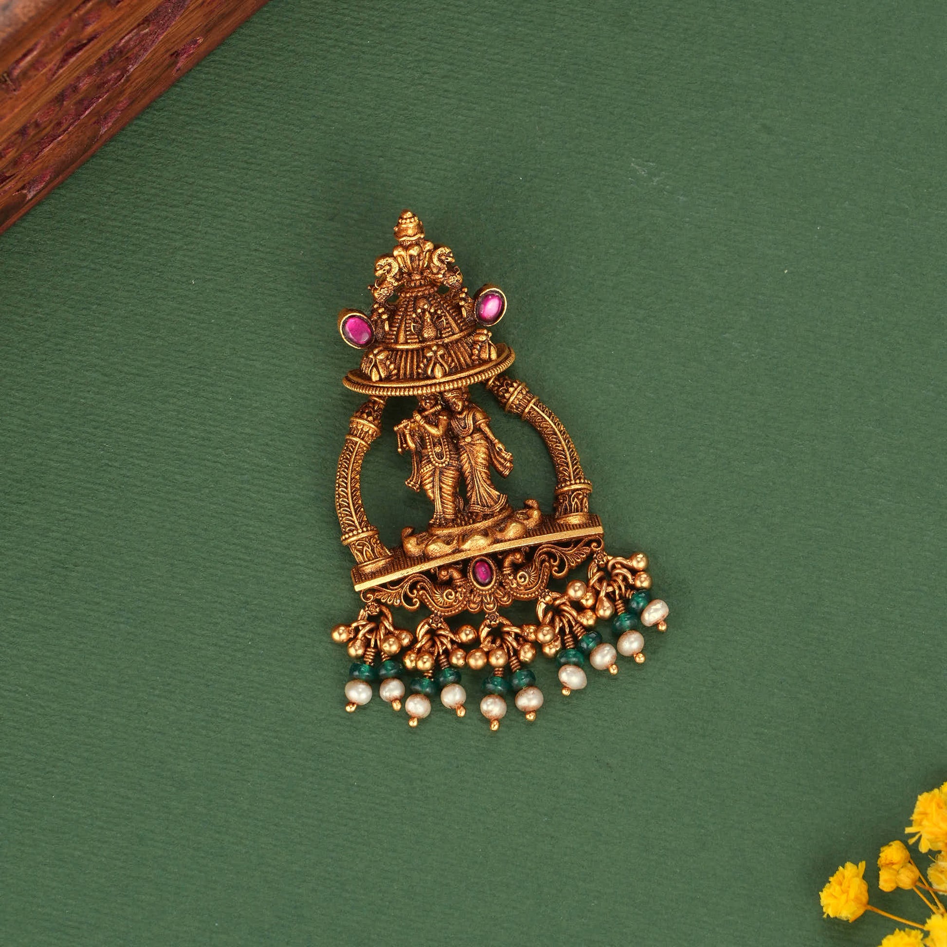 Radha Krishna 3D Spl Pendant
