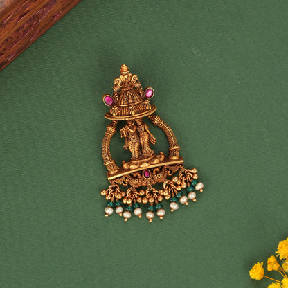 Radha Krishna 3D Spl Pendant