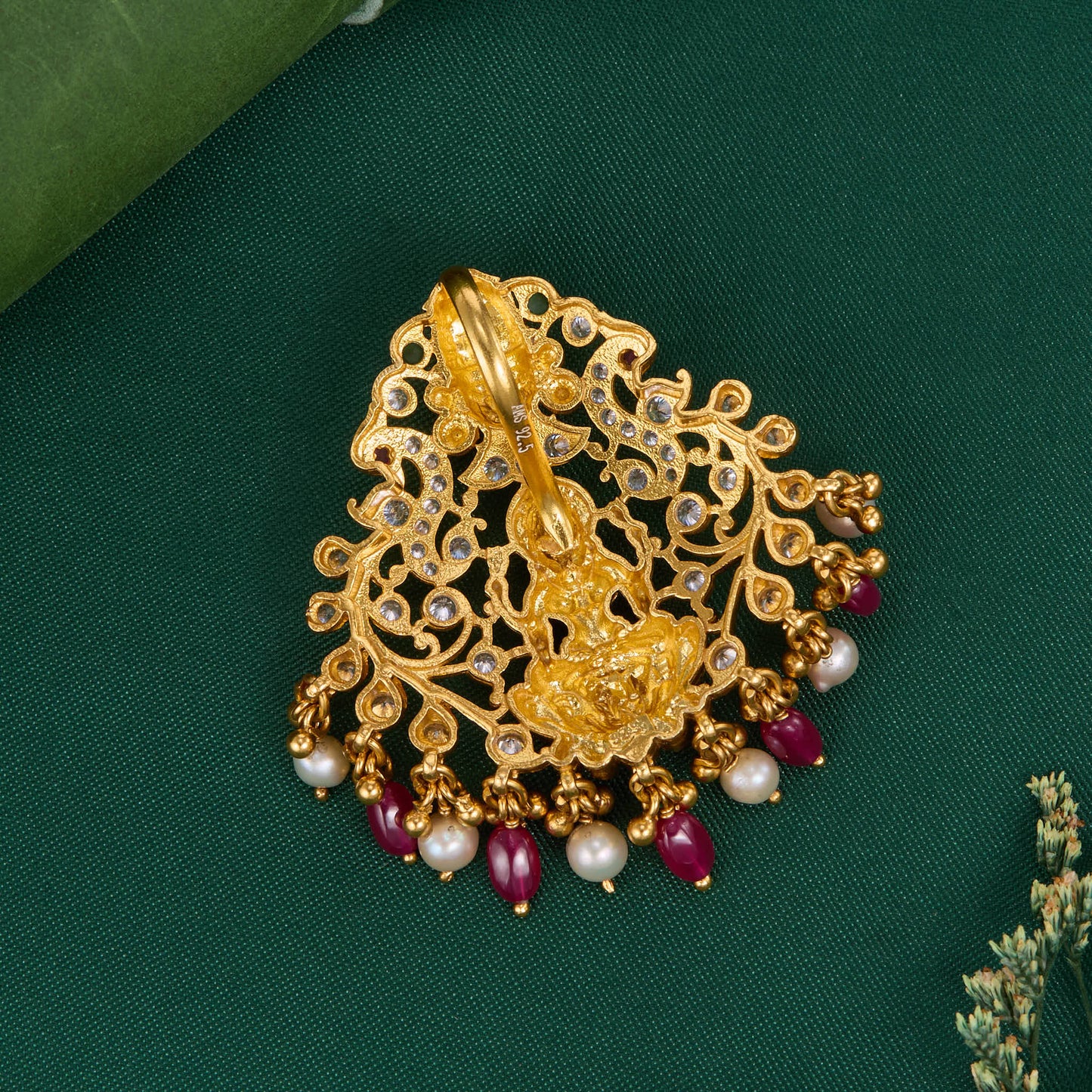 Perumal with Lakshmi Nagas Pendant