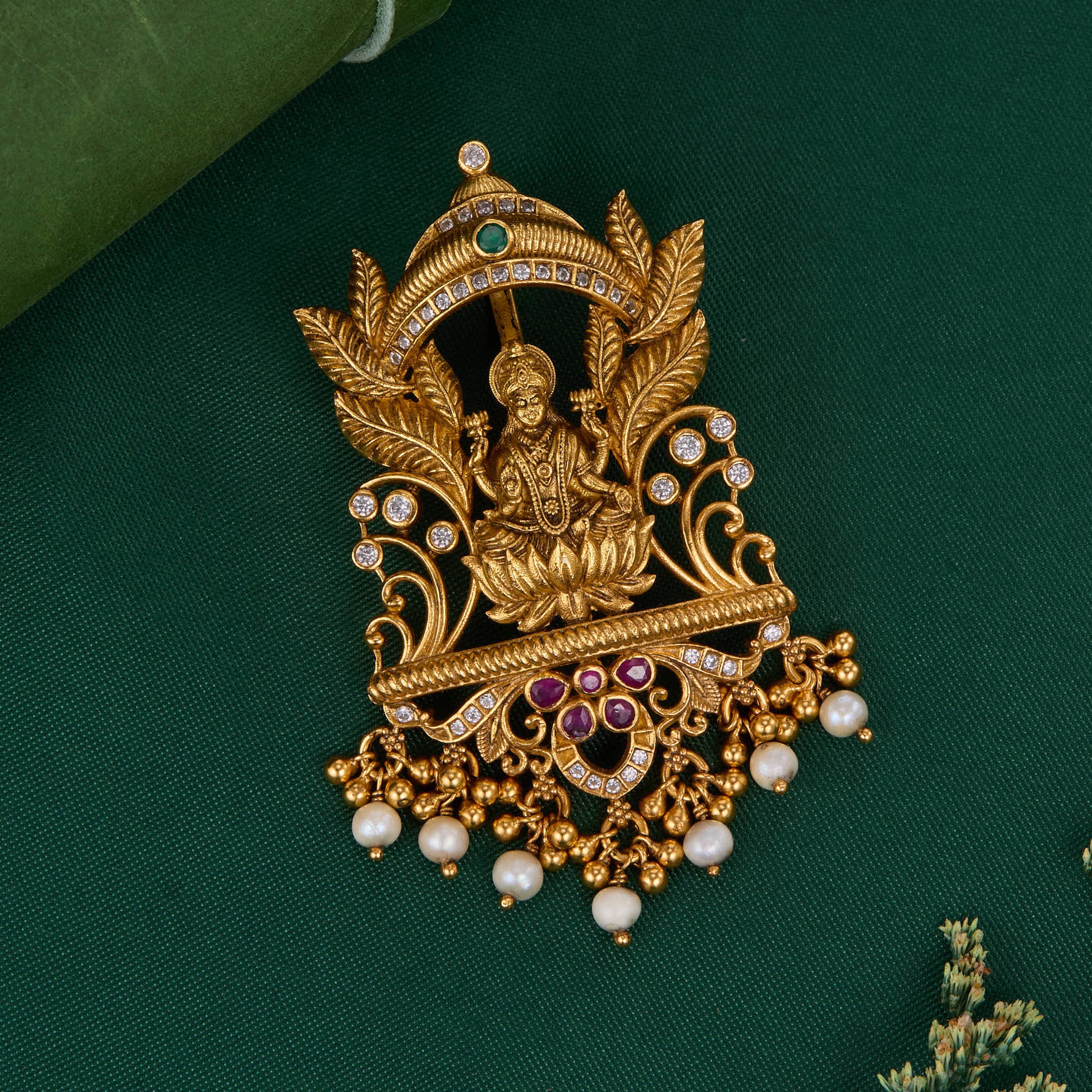 Gorgeous Lakshmi Nagas Pendant