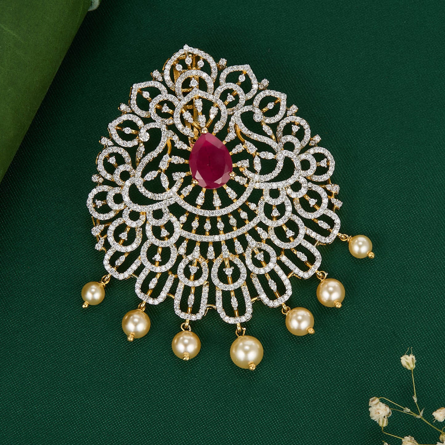 Aghrinaa Diamond Design Pendant