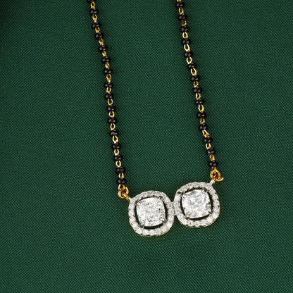 Calista Mangalsutra Chain With Earrings
