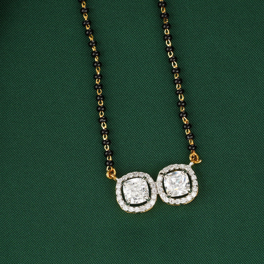 Calista Mangalsutra Chain With Earrings