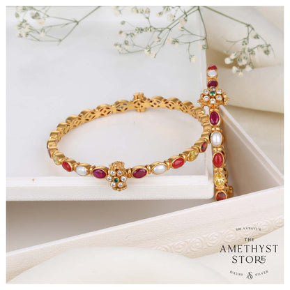 Pritha Stone Pair Bangles